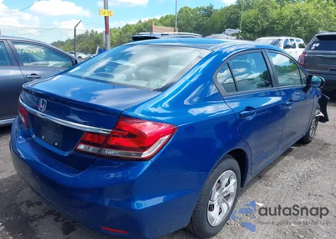 2014 Honda Civic Lx из США, поврежденный, VIN 2HGFB2F56EH559334